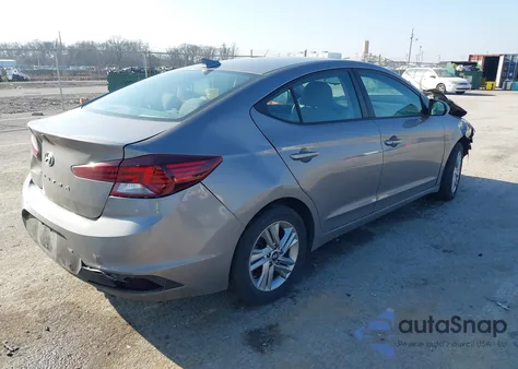 2020 Hyundai Elantra Value Edition z USA, uszkodzony, nr VIN KMHD84LF4LU979662